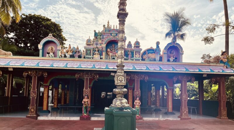 Visiter un temple hindou, île de La Réunion